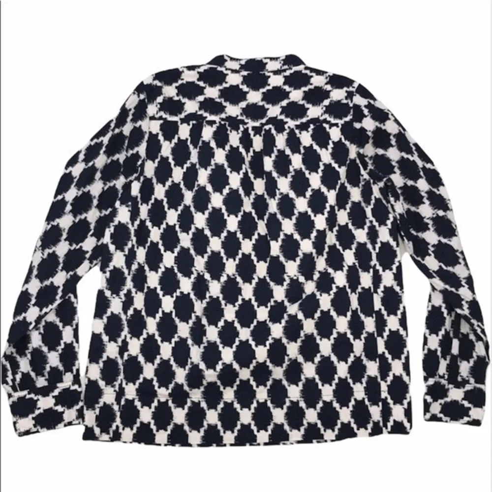 J. Crew V Neck Blouse